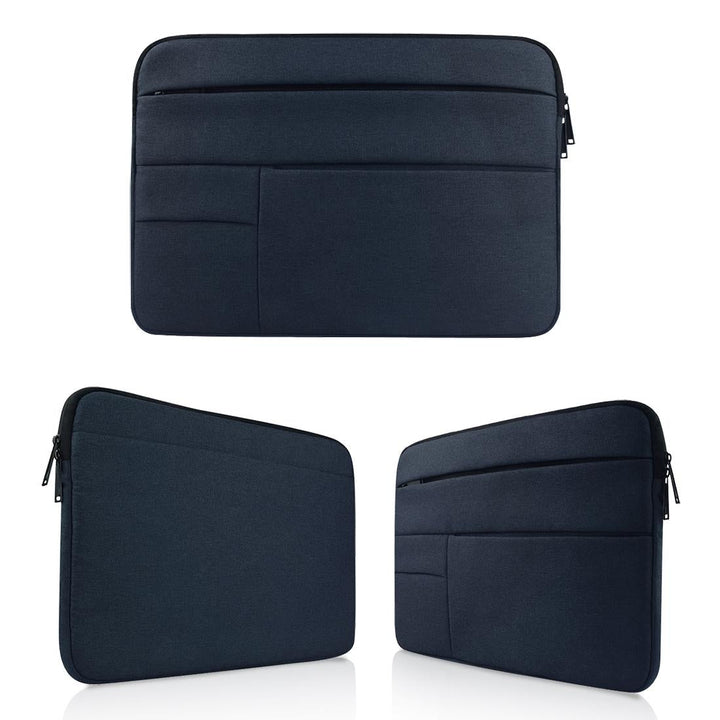 Portable Oxford Cloth Laptop Bag For 12 Macbook And Tablets - Navy