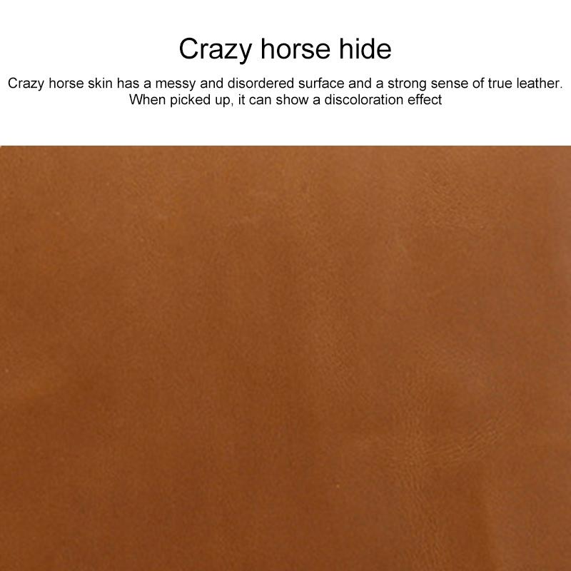 Premium Leather Business Laptop Bag With Zipper - Universal Fit - Brown