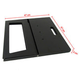 Portable Notebook Grill Foldable Folding Charcoal BBQ Camping Picnic Barbecue