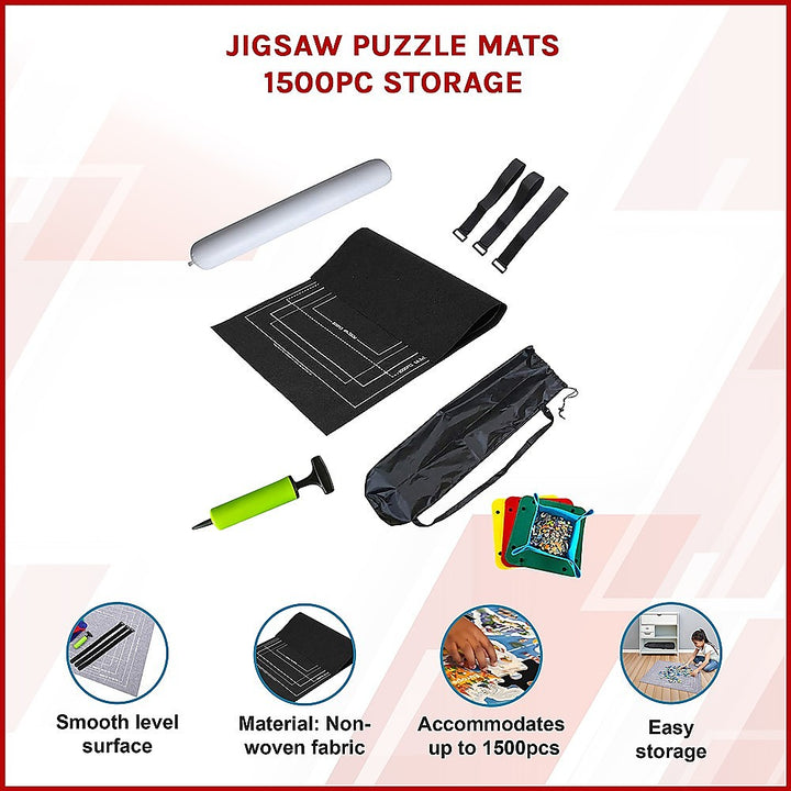 Jigsaw Puzzle Mats 1500pc Storage