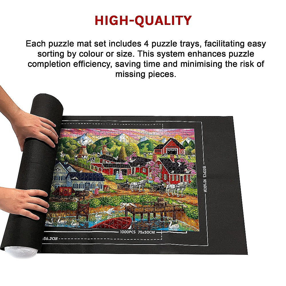 Jigsaw Puzzle Mats 1500pc Storage