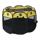 Portable Pet Playpen with Oxford Cloth, Foldable Octagon Dog & Cat Tent, Indoor & Outdoor Use  size 91*91*58cm