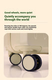 Smart Carry-On Luggage with Cup Holder & USB Charging Port - Yellow Color Spinner Suitcase for Travel Convenience  24 inch