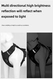 Size M Black Reflective No-Pull Dog Harness - Adjustable & Durable for Large Breeds, Anti-Escape Design