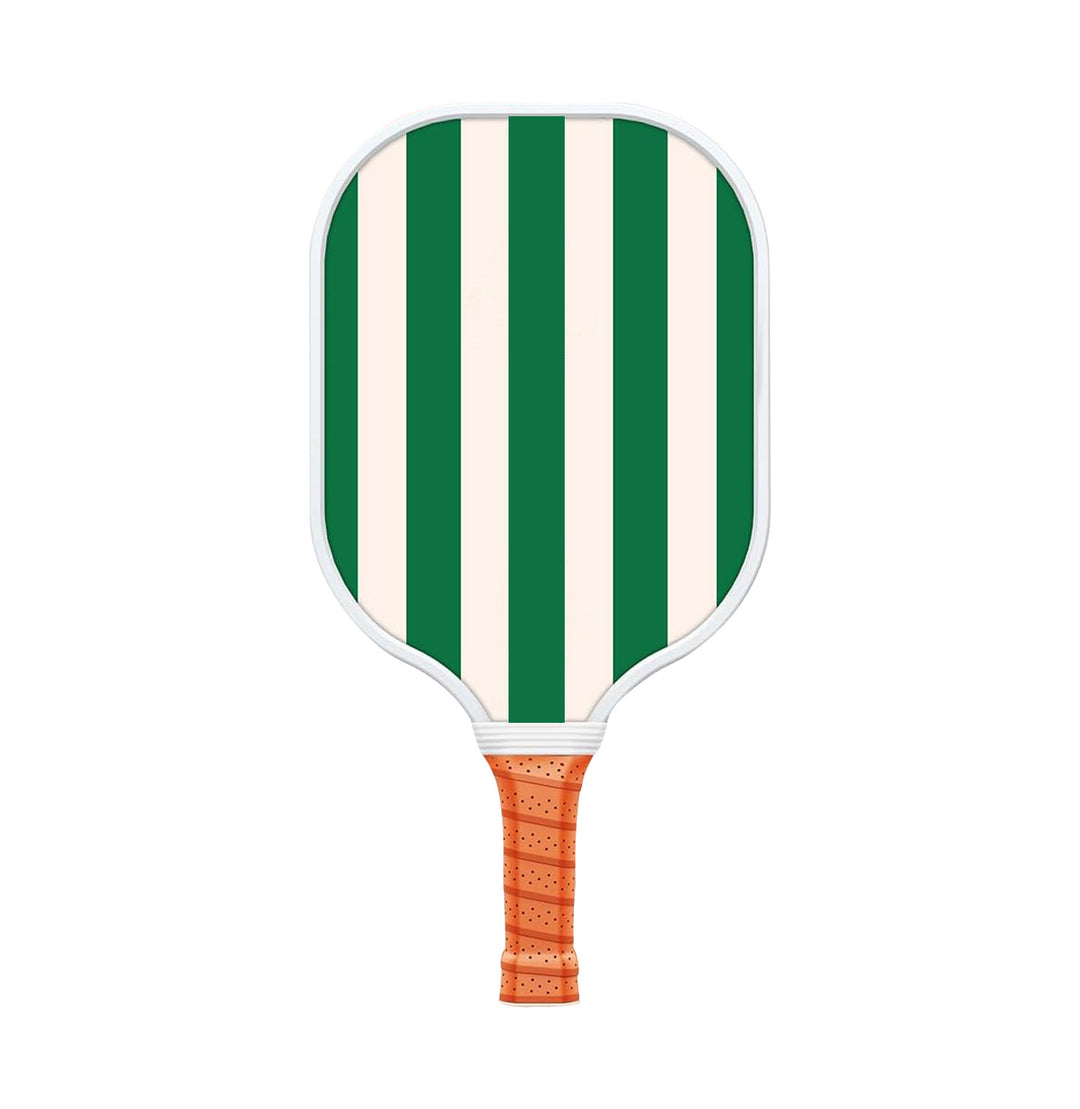 Style 4 White And Green T700 Carbon Fiber & Fiberglass Pickleball Paddle - Lightweight 220g with Anti-Slip TPU Grip for Training & Competition