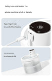 Orange Wireless Automatic Pet Water Fountain - 2.2L Motion Sensor Dispenser