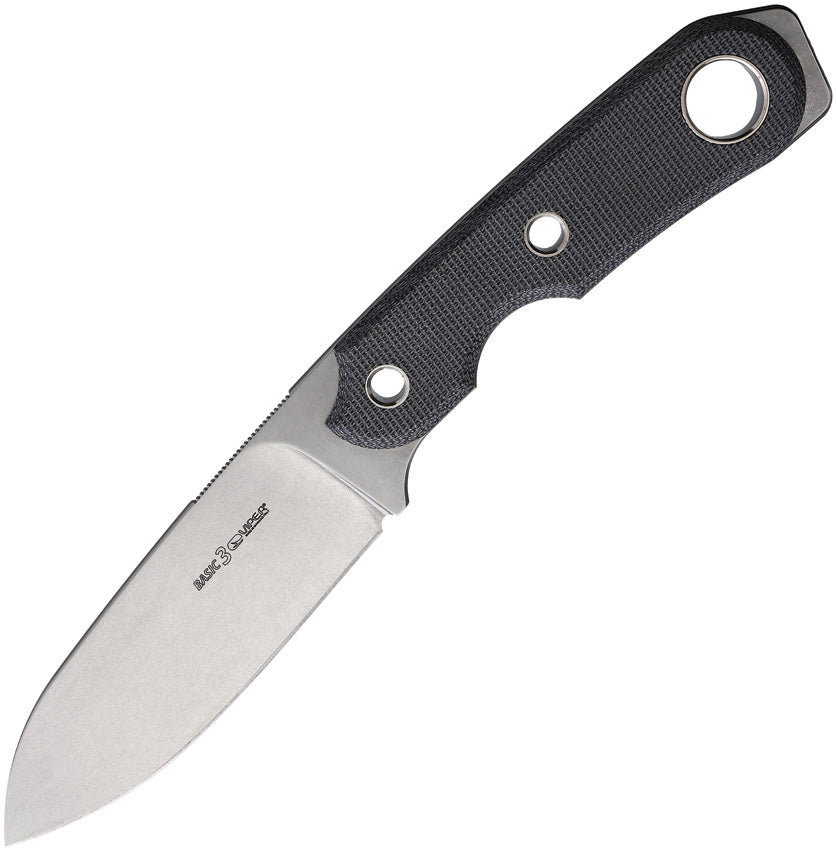 Viper Basic3 Fixed Blade Black Mic