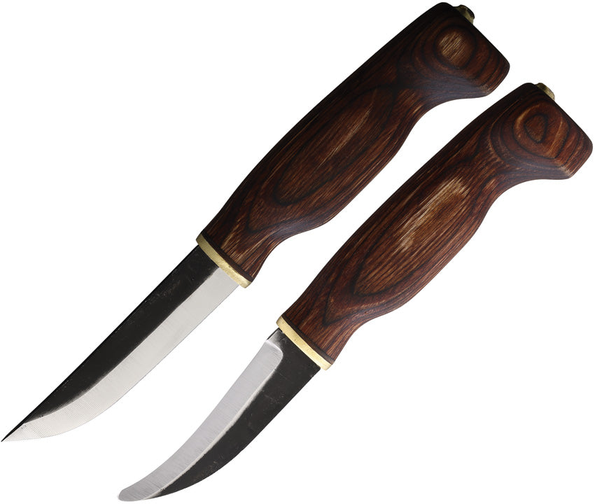 Wood Jewel Fixed Blade Set