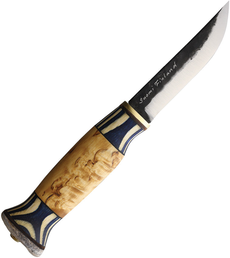 Wood Jewel Lion Fixed Blade