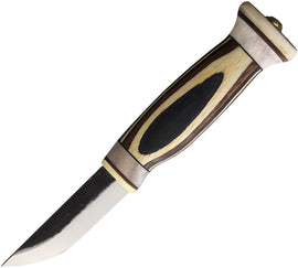 Wood Jewel Fixed Blade Zebra