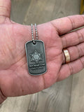 Order Israel Star of David Military Necklace - Am Israel Chai / Oct 7, 2023-4