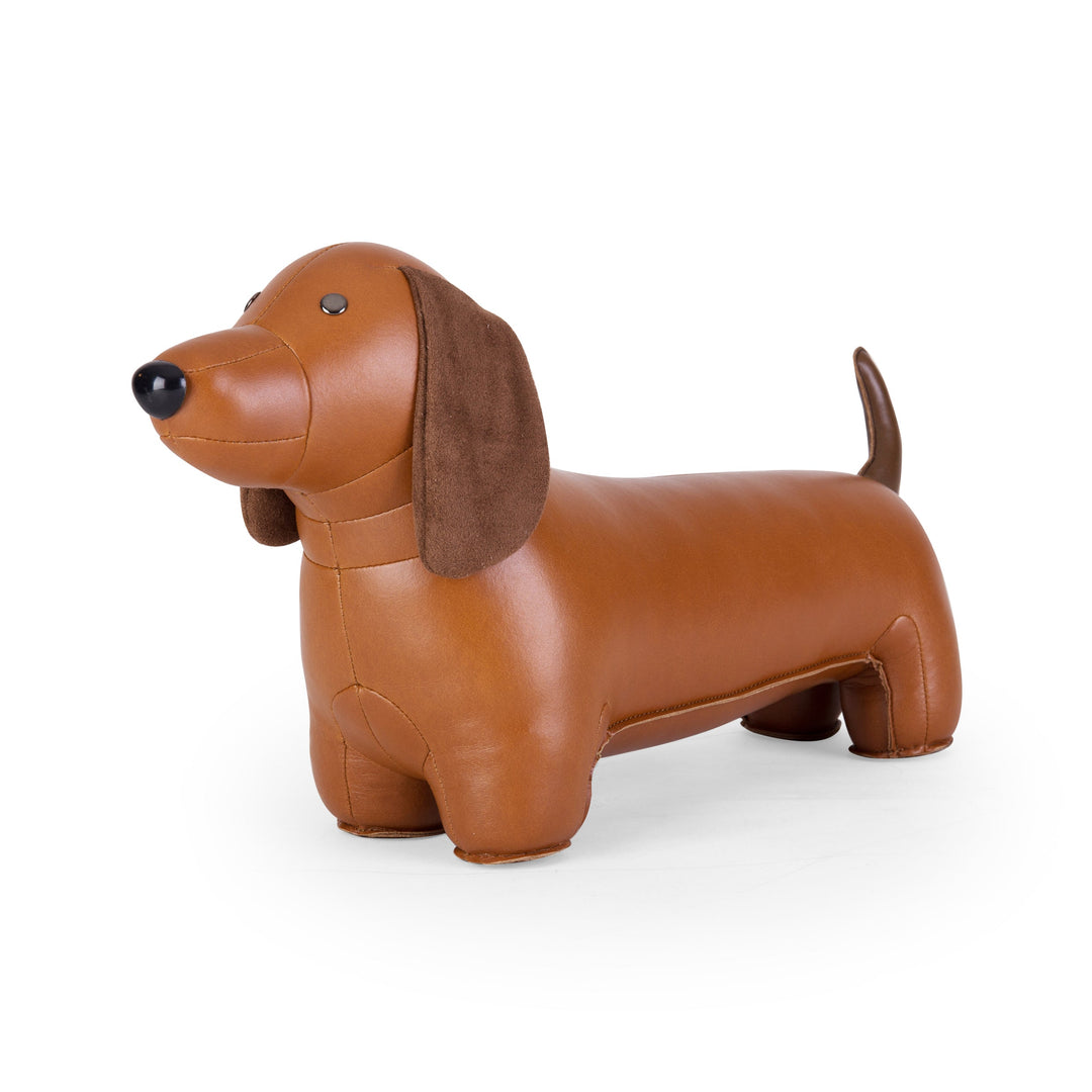 Zuny Doorstop Classic Dachshund Tan