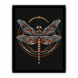 Dragon  Style of Aboriginal Dot Painting-7