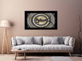 Lizard  Style of Aboriginal Dot Painting-2