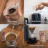 SPECIALTY COFFEE BEANS TASTER BOX 25 PCS