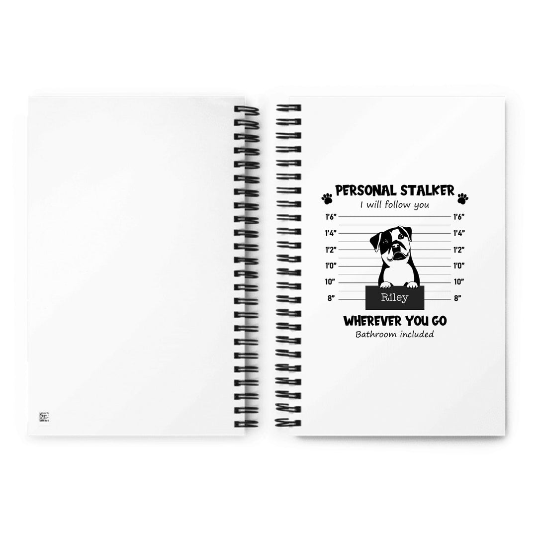 Personalised Spiral Notebook