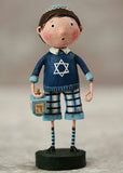David's Dreidel Hanukkah Figurine by Lori Mitchell-1