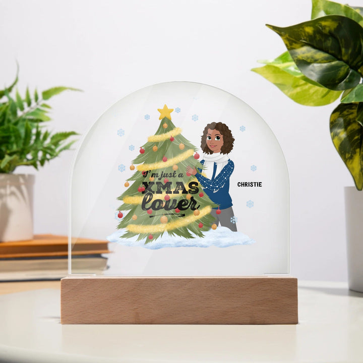 Personalised Acrylic Dome Plaque