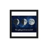 Personalised Framed Canvas (in)