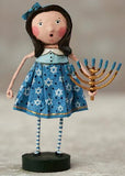 Nora's Menorah Hanukkah Figurine by Lori Mitchell-1