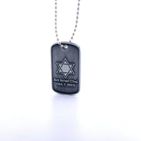 Order Israel Star of David Military Necklace - Am Israel Chai / Oct 7, 2023-2