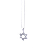 Order Israel 925 Sterling Silver Star of David Necklace-4