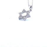 Order Israel 925 Sterling Silver Star of David Necklace-2