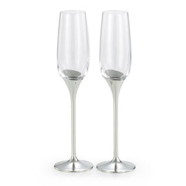 Royal Selangor Champagne Flutes - Pair - Domaine Range