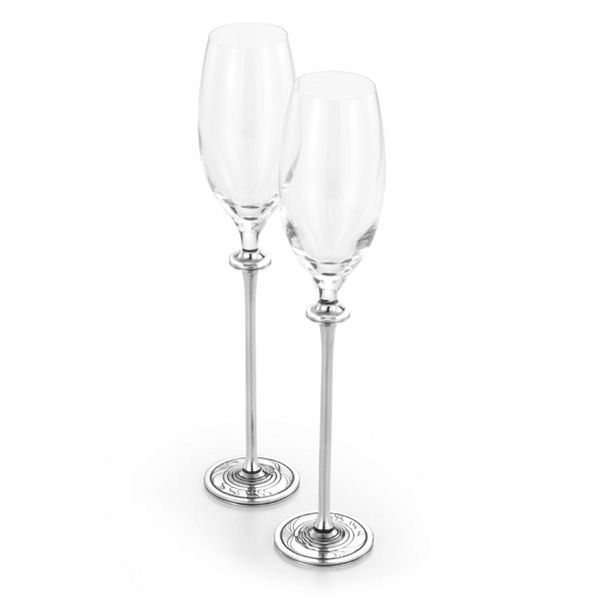 Royal Selangor Marine Champagne Flute - Pair - Vinfera Range