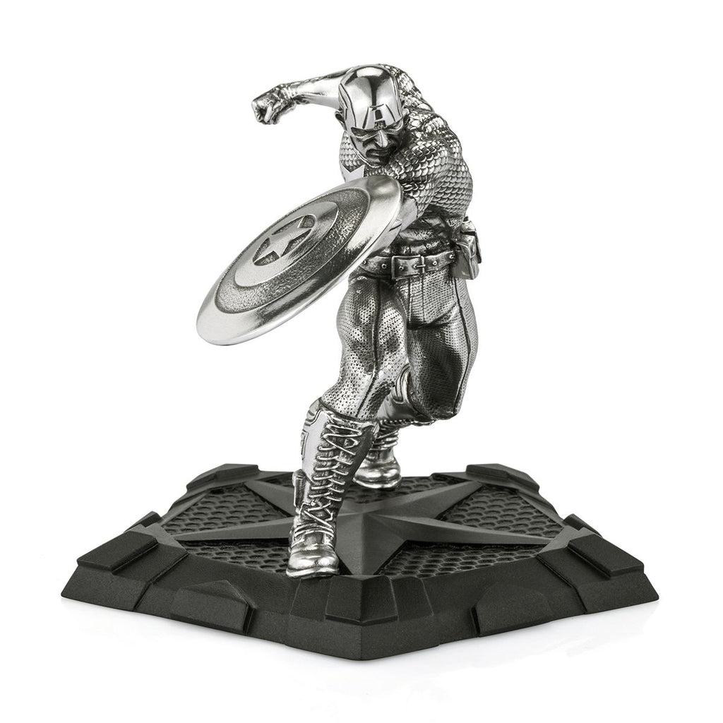 Royal Selangor Captain America First Avenger Figurine - Marvel Range