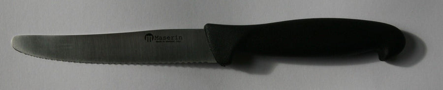 Steak Knife - Maserin Steak Knife 11cm Round Santoprene Handle Set Of 6 | King of Knives