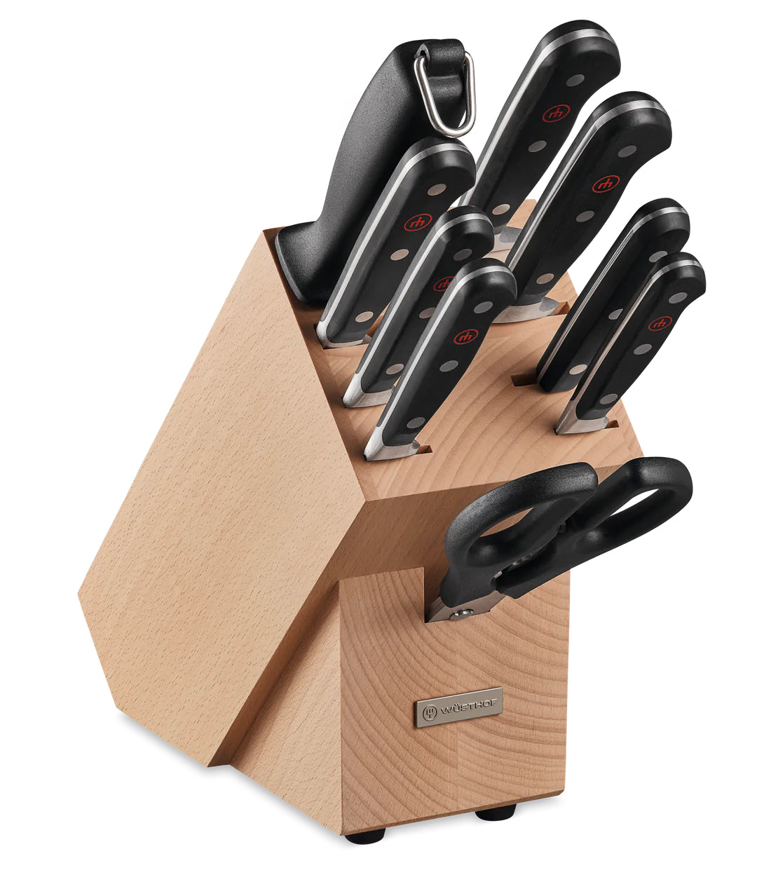 Wusthof CLASSIC KNIFE BLOCK SET A 10 PIECE | King of Knives Australia