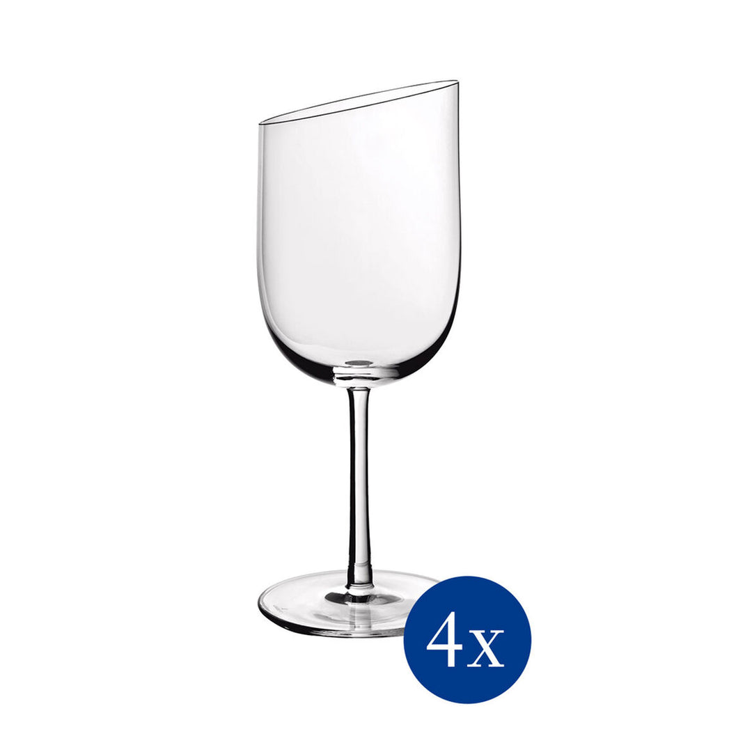 Villeroy and Boch NewMoon White wine goblet Set 4pc