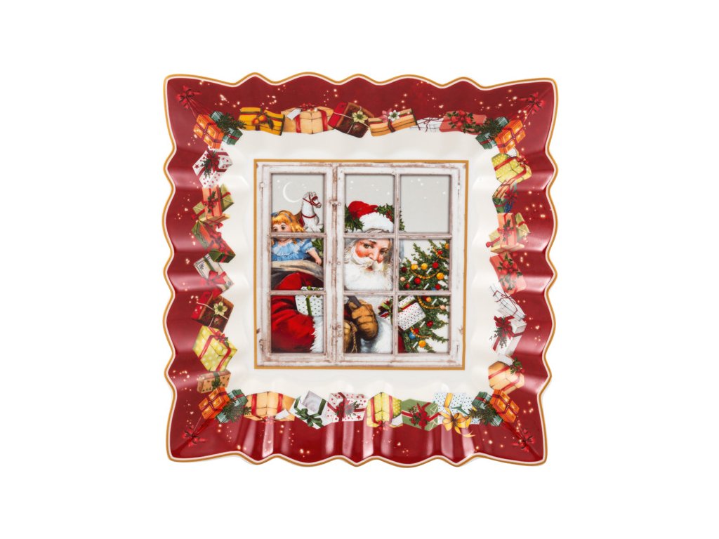 Villeroy and Boch Toy's Fantasy Bowl square, Santa