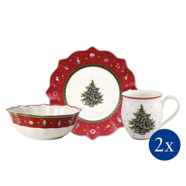 Villeroy and Boch Toy's Delight Breakfast f.2 red,s6pcs