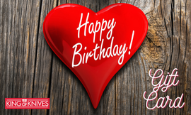 Gift Card - Happy Birthday Heart