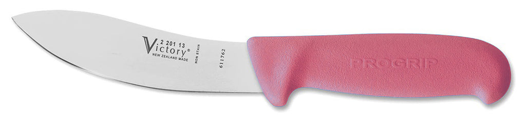 Victory Knives Sheep Skinning Knife Progrip Pink - 13cm