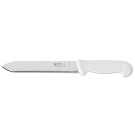 Victory Knives 22cm serrated knife.