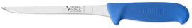 Victory Knives Flexible Straight Boning Knife Progrip Blue - 18cm
