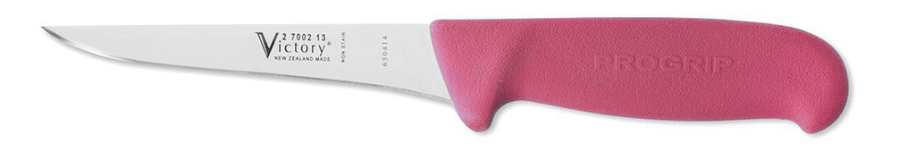 Victory Knives Straight Boning/Utility Knife Progrip Pink - 13cm