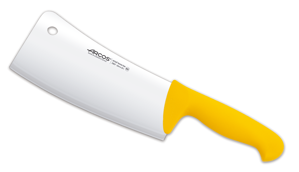 Arcos 2900 Series Cleaver Yellow 200 mm.