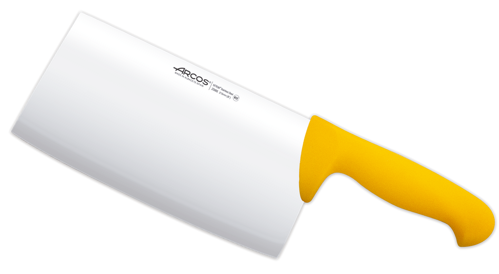 Arcos 2900 Series Chinese Cleaver Yellow 215 mm.
