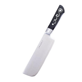 I.O. SHEN 165MM / 6 1/2" BROAD BLADE VEG KNIFE F-3024