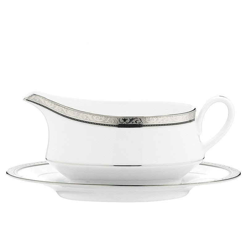 Noritake Regent Platinum-Gravy Boat