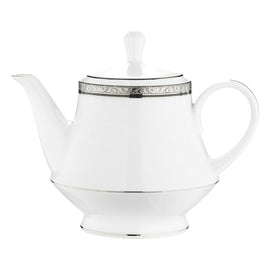 Noritake Regent Platinum-Tea Pot