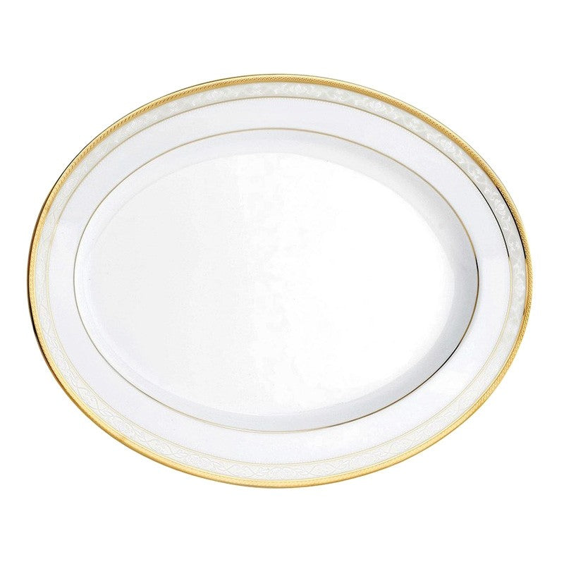 Noritake Hampshire Gold-Oval Platter