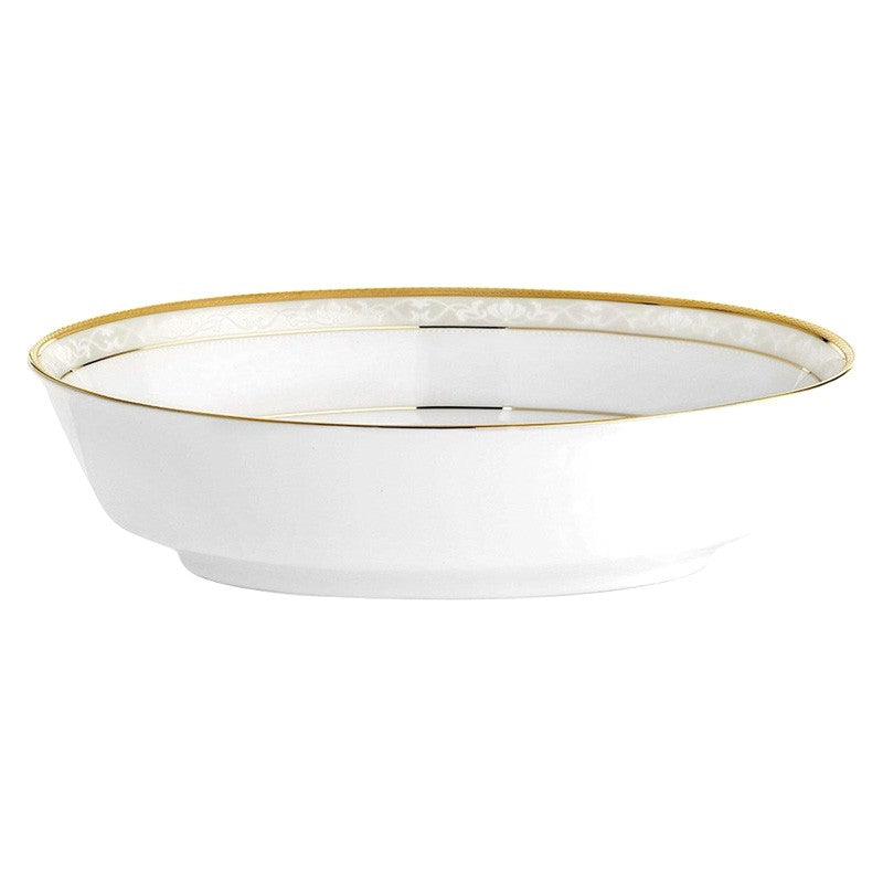Noritake Hampshire Gold-Oval Serving Bowl