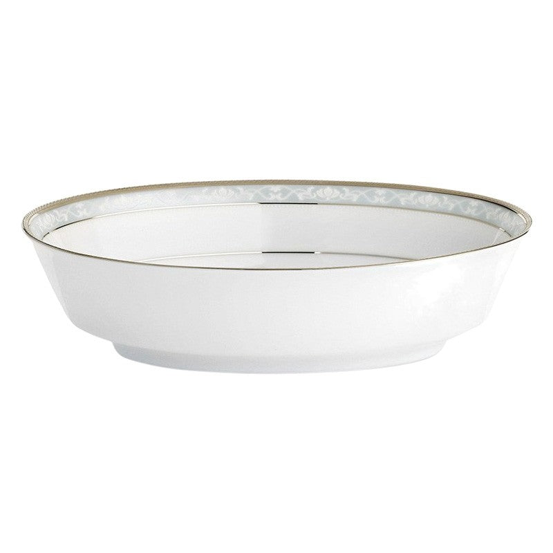 Noritake Hampshire Platinum-Oval Serving Bowl