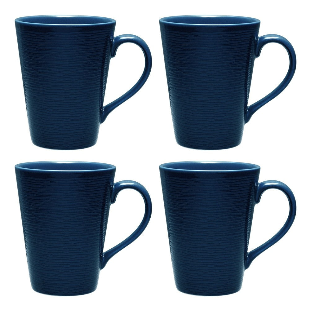 Noritake Non Swirl Mugs Set Of 4