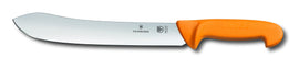 SWIBO BUTCHER'S KNIFE - WIDE TIP STIFF BLADE - 22CM